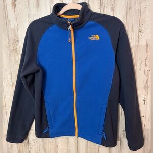 The North Face Kids Blue and Dark Gray Jacket